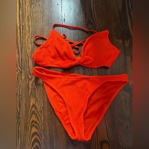Kona Sol Full Bathing Suit - Tie Knot Top & Bottoms